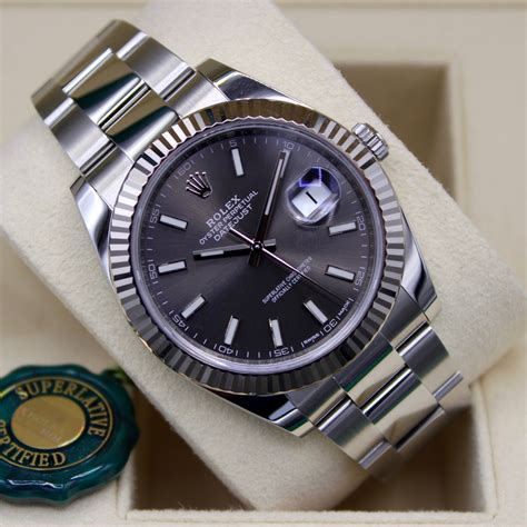 rolex mens watch 44mm|rolex datejust 44mm.